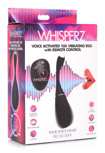 Whisperz Voice Activated Vibrating Egg with Remote Control