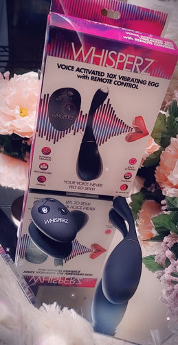 Whisperz Voice Activated Vibrating Egg with Remote Control