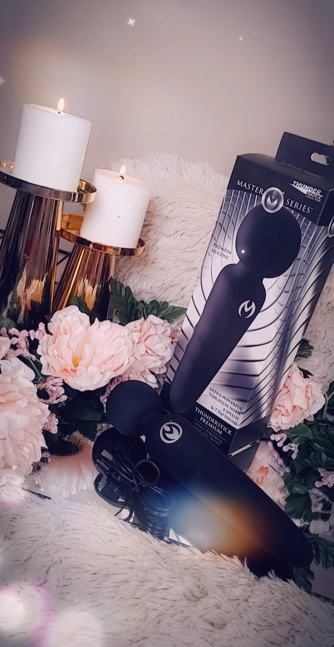Thunderstick Premium Ultra Powerful Silicone Rechargeable Wand